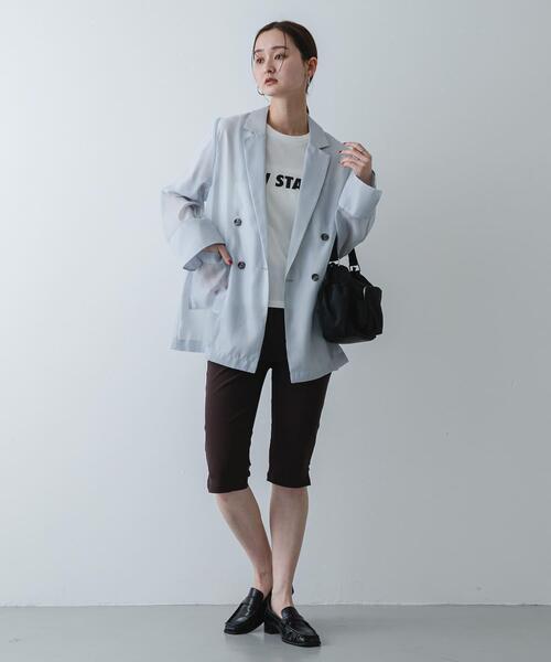 SENSE OF PLACE by URBAN RESEARCH（センスオブプレイスバイアーバンリサーチ）の「『撥水』ポケットデザインナイロンバッグ（ハンドバッグ・レディース・ブラウン/ブラック/アイボリー・ONE）」の9枚目の写真