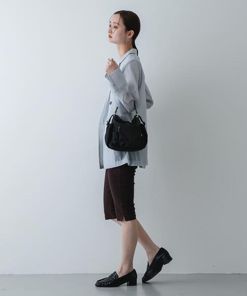 SENSE OF PLACE by URBAN RESEARCH（センスオブプレイスバイアーバンリサーチ）の「『撥水』ポケットデザインナイロンバッグ（ハンドバッグ・レディース・ブラウン/ブラック/アイボリー・ONE）」の10枚目の写真