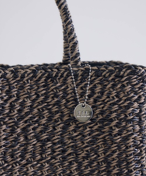KATHARINE ROSS（キャサリンロス）の「【KATHARINE ROSS】【WEB限定】メタリック×ペーパートートバッグ（トートバッグ・レディース・ブラック/シルバー/ゴールド・MEDIUM）」の9枚目の写真