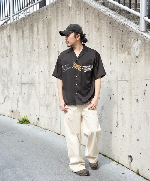 NO NEED（ノーニード）の「チベタンパネルプリントシャツ（シャツ/ブラウス・メンズ・オフホワイト/ブラック・L/M）」の20枚目の写真