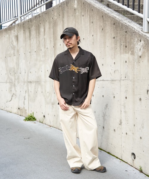 NO NEED（ノーニード）の「チベタンパネルプリントシャツ（シャツ/ブラウス・メンズ・オフホワイト/ブラック・L/M）」の19枚目の写真
