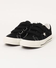 converse コンバース ONE STAR SUEDE V-3【本革】メンズレザースニーカー 3本ベルト スリーストラップ(ワンスタースエードV3) 33702990
