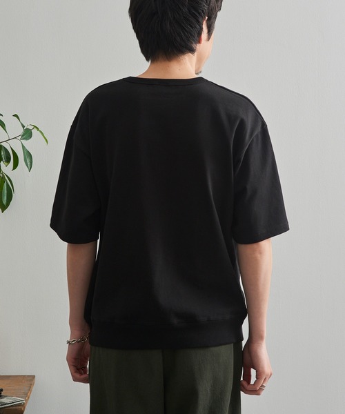 LIFEMAX(ライフマックス)の「【LIFEMAX】10.2oz スーパーヘビーウェイト ガゼット付きTシャツ 半袖無地 超厚手 厚手 タフ ワークT アメカジ 丈夫 透けにくい インナー スウェットTシャツ MS1185(Tシャツ/カットソー・メンズ・チャコールグレー/ブラック/ホワイト/ネイビー・M/XL/L)」の19枚目の写真