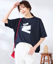 GALLORIA | アートロゴプリントゆるシルエットTシャツ(Tシャツ/カットソー)