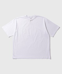 ADAM ET ROPE' | スムースコットン ヘンリーネック Tシャツ(Tシャツ/カットソー)