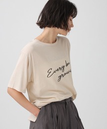【81BRANCA】<別注>ロゴシアーカットソー