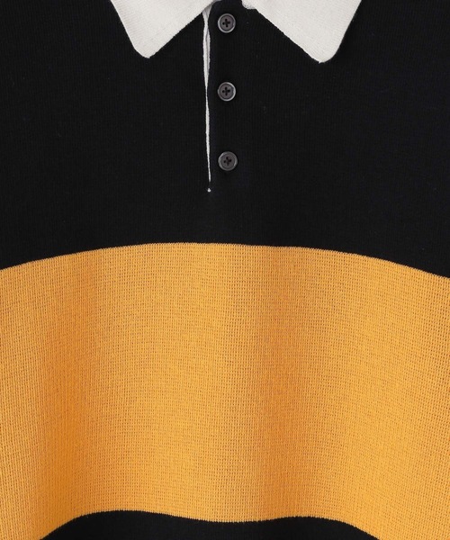 LOWRYS FARM（ローリーズファーム）の「【LFM(U)】スウェットライクニットポロＳＳ　 670536（Tシャツ/カットソー・メンズ・その他/レッド/ネイビー・FREE）」の10枚目の写真