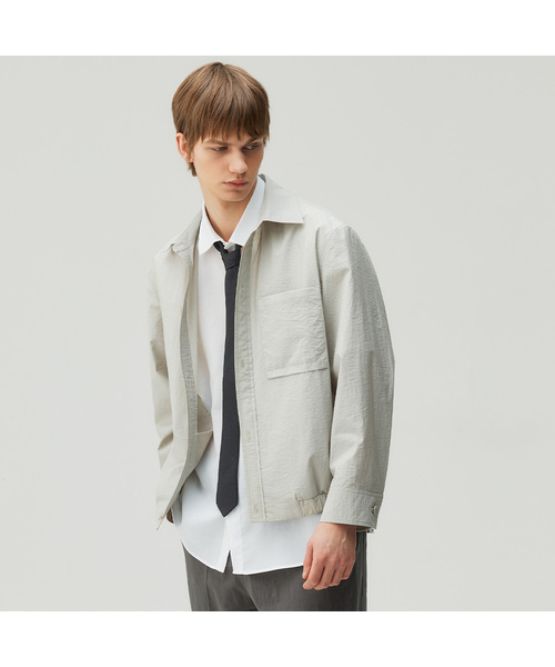 COUTURE]シャツ型ブルゾン（MA-1）｜MINDBRIDGE（マインドブリッジ）の