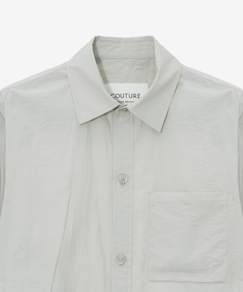 MINDBRIDGE（マインドブリッジ）の「[COUTURE]シャツ型ブルゾン（ブルゾン・メンズ・ベージュ・100/110/95/105）」の4枚目の写真