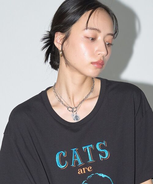 earth music&ecology（アースミュージックアンドエコロジー）の「【ステンレス】コインモチーフ３連ネックレス（ネックレス・レディース・シルバー/ゴールド・FREE）」の21枚目の写真