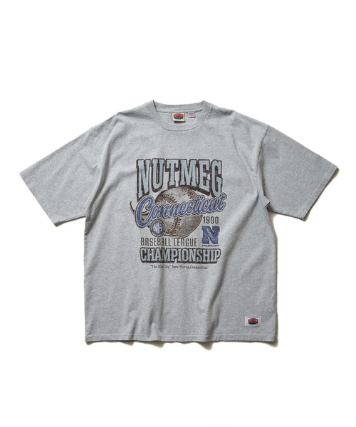 NutmegMills(ナツメグミルズ)の「【NUTMEG/ナツメグ】 ChampionshipT(Tシャツ/カットソー・メンズ・ホワイト/ネイビー/チャコール/グレー/ブラック・L/LL/M)」の3枚目の写真