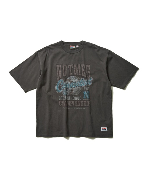 NutmegMills(ナツメグミルズ)の「【NUTMEG/ナツメグ】 ChampionshipT(Tシャツ/カットソー・メンズ・ホワイト/ネイビー/チャコール/グレー/ブラック・L/LL/M)」の4枚目の写真