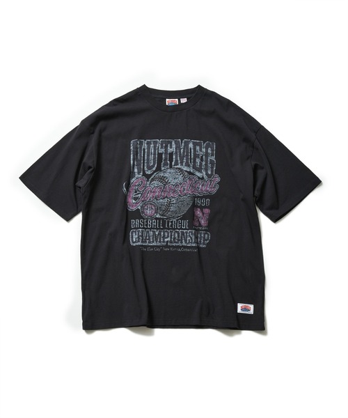 NutmegMills(ナツメグミルズ)の「【NUTMEG/ナツメグ】 ChampionshipT(Tシャツ/カットソー・メンズ・ホワイト/ネイビー/チャコール/グレー/ブラック・L/LL/M)」の8枚目の写真