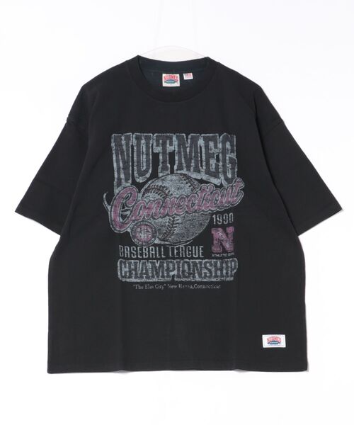 NutmegMills(ナツメグミルズ)の「【NUTMEG/ナツメグ】 ChampionshipT(Tシャツ/カットソー・メンズ・ホワイト/ネイビー/チャコール/グレー/ブラック・L/LL/M)」の14枚目の写真