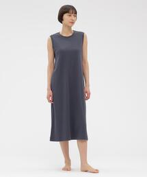 人気 マーガレットハウエル タータン ポプリン コットン ワンピース リネン 紺 LINEN DRESS | MARGARET HOWELL（マーガレット・ハウエル） ｜【公式