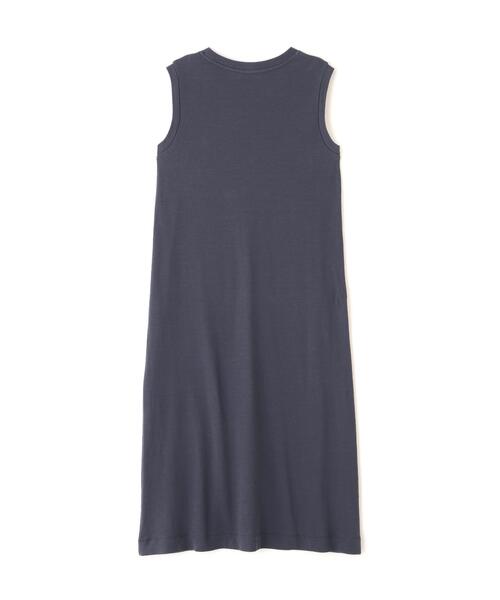 MARGARET HOWELL(マーガレットハウエル)の「HIGHTWIST COTTON JERSEY DRESS(ワンピース・レディース・ダークグレー・FREE)」の4枚目の写真