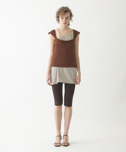 LAATO(ラート)の「half leggings(レギンス/スパッツ・レディース・ブラウン/ライトブラウン・FREE)」の13枚目の写真