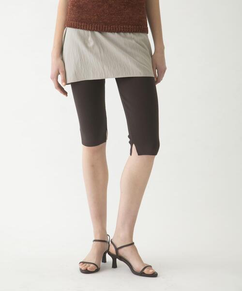 LAATO(ラート)の「half leggings(レギンス/スパッツ・レディース・ブラウン/ライトブラウン・FREE)」の14枚目の写真