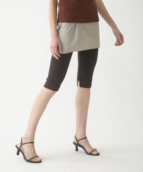 LAATO(ラート)の「half leggings(レギンス/スパッツ・レディース・ブラウン/ライトブラウン・FREE)」の15枚目の写真