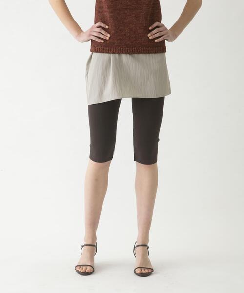 LAATO(ラート)の「half leggings(レギンス/スパッツ・レディース・ブラウン/ライトブラウン・FREE)」の16枚目の写真
