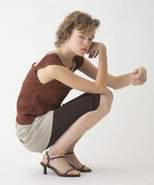 LAATO(ラート)の「half leggings(レギンス/スパッツ・レディース・ブラウン/ライトブラウン・FREE)」の17枚目の写真