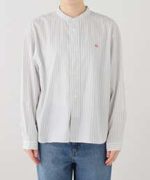 DANTON(�_���g��)��DANTON/�_���g�� BAND COLLAR SHIRT #DT-B0341(�V���c/�u���E�X)