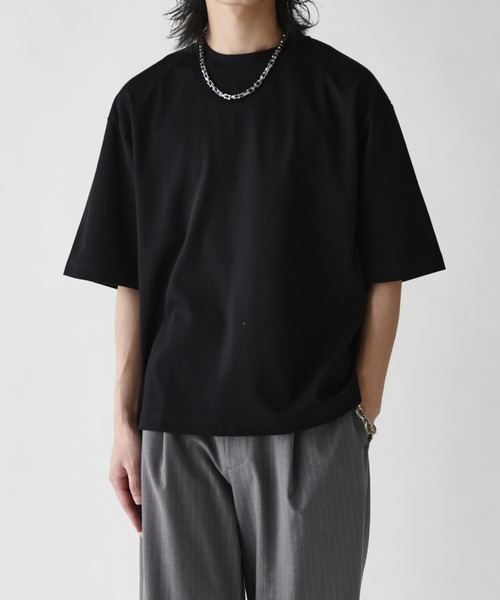 Lui's（ルイス）の「サマーミラノBIGTシャツ（Tシャツ/カットソー・メンズ・ホワイト/ブラック/チャコールグレー・S/M）」の2枚目の写真
