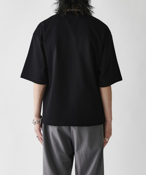 Lui's（ルイス）の「サマーミラノBIGTシャツ（Tシャツ/カットソー・メンズ・ホワイト/ブラック/チャコールグレー・S/M）」の16枚目の写真