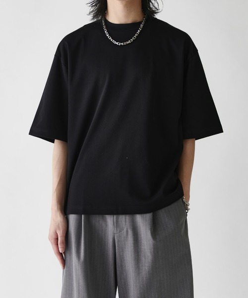Lui's（ルイス）の「サマーミラノBIGTシャツ（Tシャツ/カットソー・メンズ・ホワイト/ブラック/チャコールグレー・S/M）」の11枚目の写真