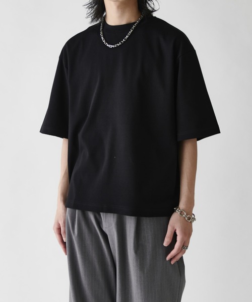 Lui's（ルイス）の「サマーミラノBIGTシャツ（Tシャツ/カットソー・メンズ・ホワイト/ブラック/チャコールグレー・S/M）」の12枚目の写真