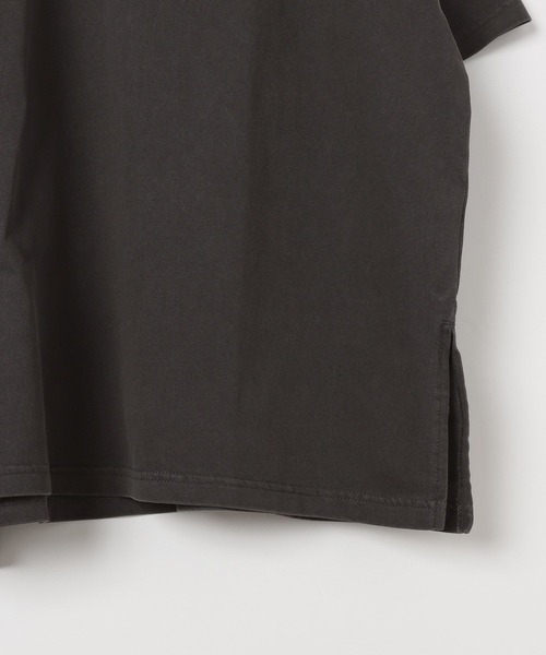 LEPSIM(レプシィム)の「ピグメントBIGT 670140(Tシャツ/カットソー・レディース・カーキ/オレンジ/オフホワイト/チャコールグレー・FREE)」の16枚目の写真