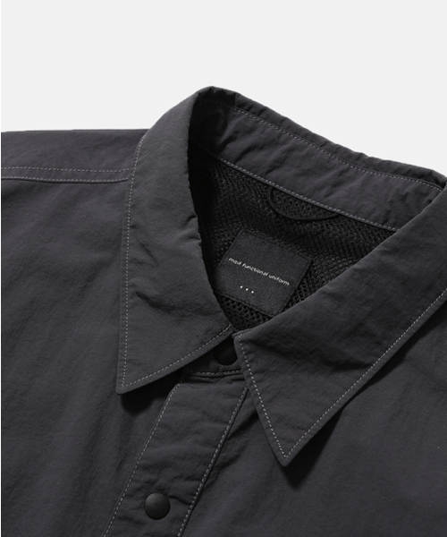 MOIF（モイフ）の「[SS26] RIDGE TRAIL H/S SHIRT / CHARCOAL（シャツ/ブラウス・メンズ・その他・1(S)/2(M)/3(L)）」の7枚目の写真