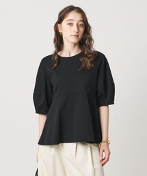 UNITED ARROWS | ポンチ ペプラム ショートスリーブ カットソー(Tシャツ/カットソー)