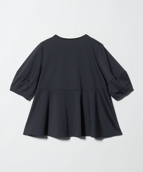 UNITED ARROWS(ユナイテッドアローズ)の「ポンチ ペプラム ショートスリーブ カットソー(Tシャツ/カットソー・レディース・ブラック/ホワイト/ネイビー・FREE)」の17枚目の写真