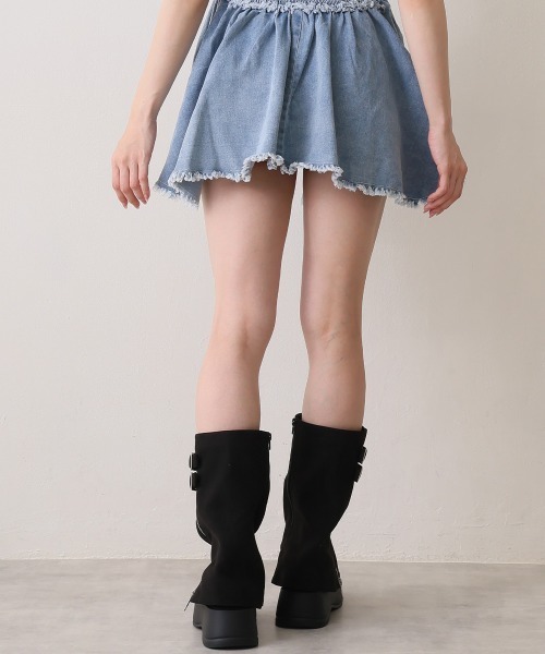 DEMETER(デメテル)の「2WAY 厚底ソール カバー付き トングブーツサンダル(サンダル・レディース・ブラック/カーキ・S/M/L/LL)」の22枚目の写真