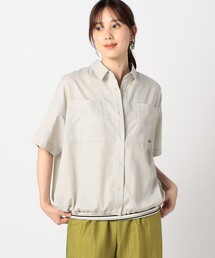 Grand PARK | ドロスト付き 半袖シャツ(シャツ/ブラウス)