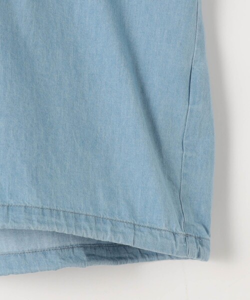 Grand PARK(グランドパーク)の「ドロスト付き 半袖シャツ(シャツ/ブラウス・レディース・カーキ/サックスブルー/ベージュ・FREE)」の14枚目の写真