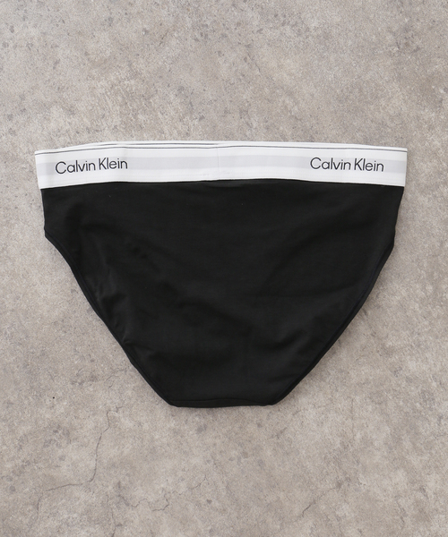 Calvin Klein（カルバン・クライン）の「Calvin Klein / カルバン クライン HIGH WAIST BIKINI（その他アンダーウェア/インナー・レディース・ブラック/グレー・LARGE/MEDIUM）」の3枚目の写真