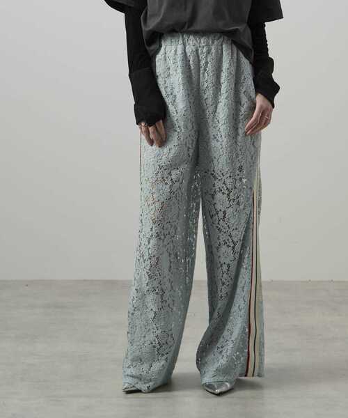 CONVERSE TOKYO(コンバーストウキョウ)の「SIDE LINE LACE PANTS(その他パンツ・レディース・ブラック/ブルー・FREE)」の11枚目の写真