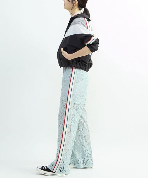 CONVERSE TOKYO(コンバーストウキョウ)の「SIDE LINE LACE PANTS(その他パンツ・レディース・ブラック/ブルー・FREE)」の14枚目の写真