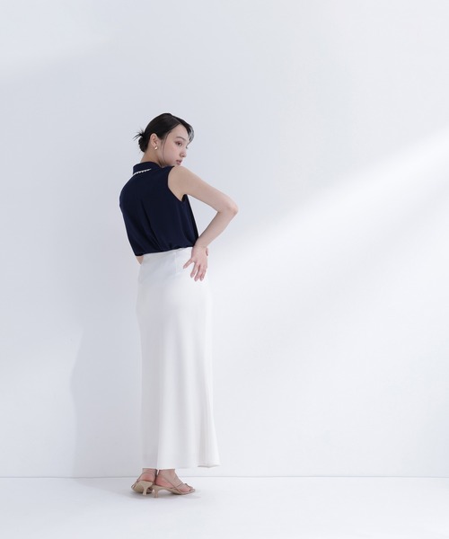 NATURAL BEAUTY BASIC(ナチュラルビューティーベーシック)の「【山本里菜さんコラボ】レーストリミングカラーブラウス(シャツ/ブラウス・レディース・ホワイト系その他/ネイビー系/ピンク系その他2・SMALL/MEDIUM)」の14枚目の写真