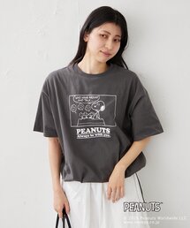 BIRTHDAY BAR | 【PEANUTS　ピーナッツ】　Tシャツ　リラックスデザイン(Tシャツ/カットソー)