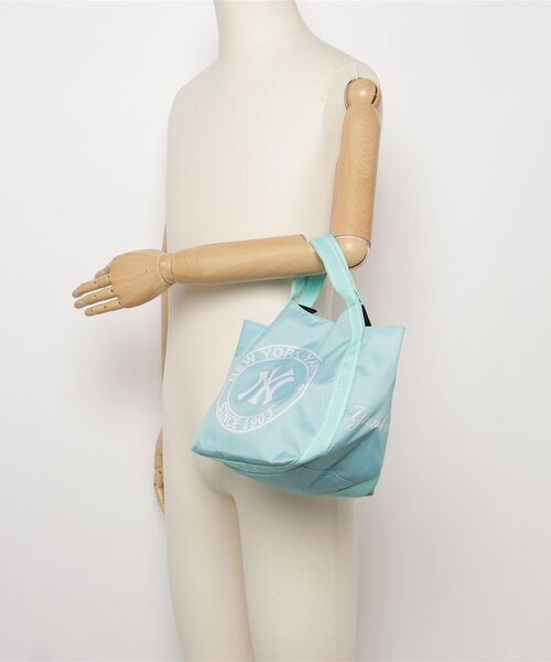 Lafayette(ラファイエット)の「ニューヨーク・ヤンキース - トートバッグ【MLB MINI BALLOON TOTE LIGHT BLUE YK-NMTB15】(トートバッグ・レディース・ライトブルー・ONE SIZE)」の7枚目の写真
