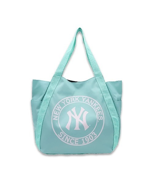 Lafayette(ラファイエット)の「ニューヨーク・ヤンキース - トートバッグ【MLB MINI BALLOON TOTE LIGHT BLUE YK-NMTB15】(トートバッグ・レディース・ライトブルー・ONE SIZE)」の1枚目の写真