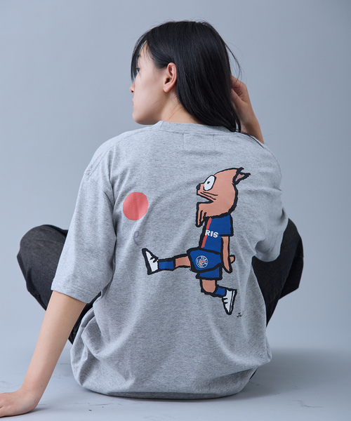 PARIS SAINT-GERMAIN(パリサンジェルマン)の「JEAN JULIEN x PSG TEE 2(Tシャツ/カットソー・メンズ・ブラック/ネイビー/ホワイト/ライトグレー・SMALL/MEDIUM/LARGE)」の3枚目の写真
