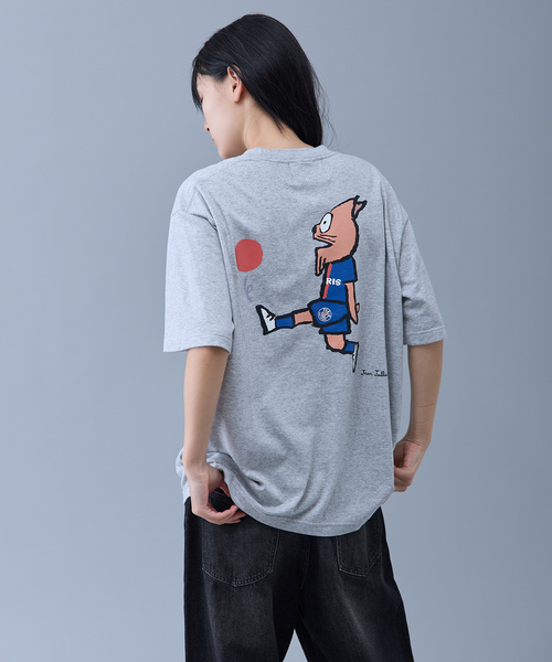 PARIS SAINT-GERMAIN(パリサンジェルマン)の「JEAN JULIEN x PSG TEE 2(Tシャツ/カットソー・メンズ・ブラック/ネイビー/ホワイト/ライトグレー・SMALL/MEDIUM/LARGE)」の6枚目の写真