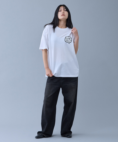 PARIS SAINT-GERMAIN(パリサンジェルマン)の「JEAN JULIEN x PSG TEE 2(Tシャツ/カットソー・メンズ・ブラック/ネイビー/ホワイト/ライトグレー・SMALL/MEDIUM/LARGE)」の12枚目の写真