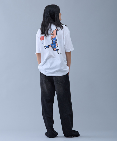 PARIS SAINT-GERMAIN(パリサンジェルマン)の「JEAN JULIEN x PSG TEE 2(Tシャツ/カットソー・メンズ・ブラック/ネイビー/ホワイト/ライトグレー・SMALL/MEDIUM/LARGE)」の13枚目の写真