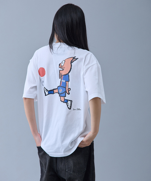 PARIS SAINT-GERMAIN(パリサンジェルマン)の「JEAN JULIEN x PSG TEE 2(Tシャツ/カットソー・メンズ・ブラック/ネイビー/ホワイト/ライトグレー・SMALL/MEDIUM/LARGE)」の17枚目の写真