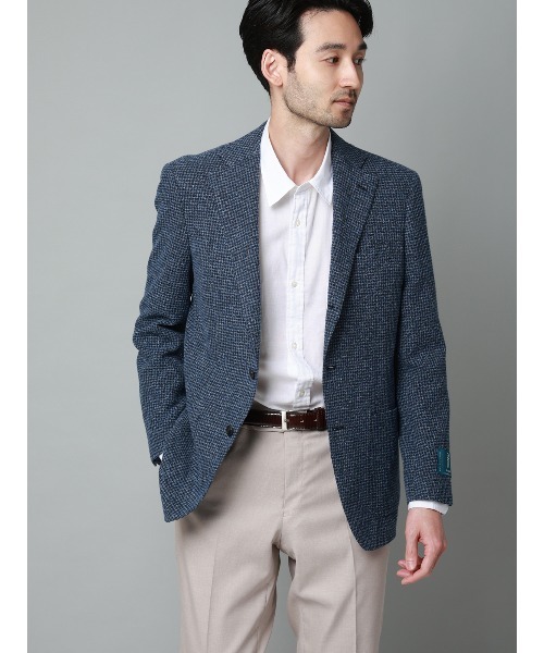 SUIT SQUARE(スーツスクエア)の「レギュラーカラーシャツ/長袖/ウォッシャブル/コットンリネンダンガリー/無地(ビジネスシャツ・メンズ・ベージュ/ブルー/ホワイト・M/L/S/LL)」の18枚目の写真